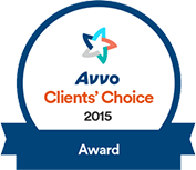 Avvo Clients' Choice | 2015 | Award