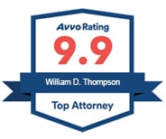 Avvo Rating 9.9 | William D. Thompson | Top Attorney